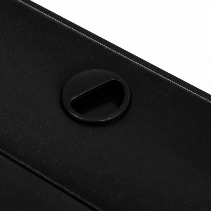 Аквариум Аквариум "Прямоугольный" с крышкой, 100 литров, 75,5 х 33 х 39,5 см, чёрный