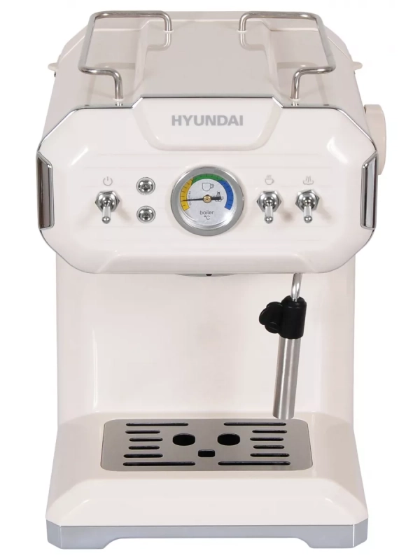 Кофеварка рожковая HEM-5300 850Вт бежевый