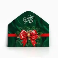 Конверт для денег &laquo;Бант&raquo;, 16.5 х 8 см