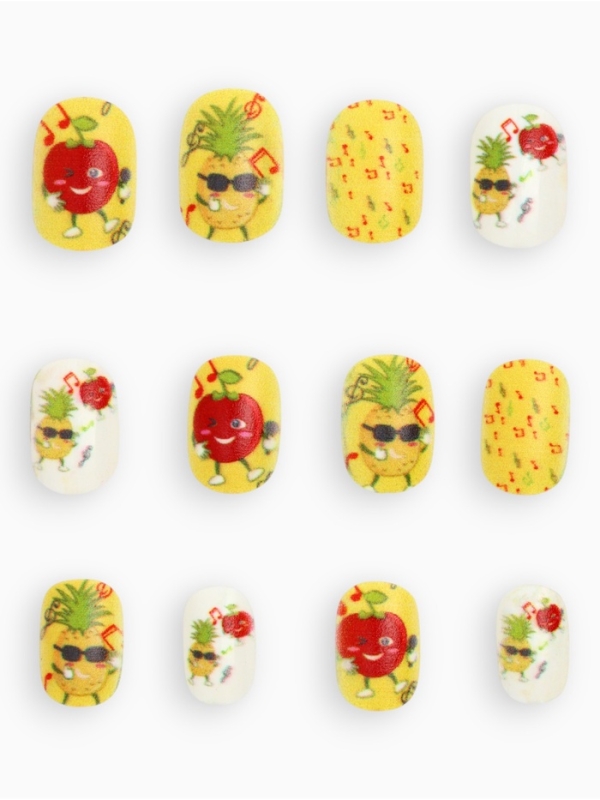Детские накладные ногти Детские накладные ногти "Анасас в теме", 12 шт