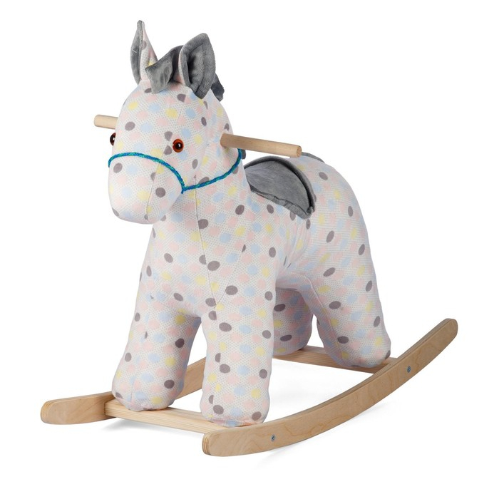 Качалка &laquo;Лошадка Зефирка&raquo; цвет серый