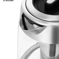 Чайник электрический стеклянный с подсветкой КТ-6796 - 1.7 л