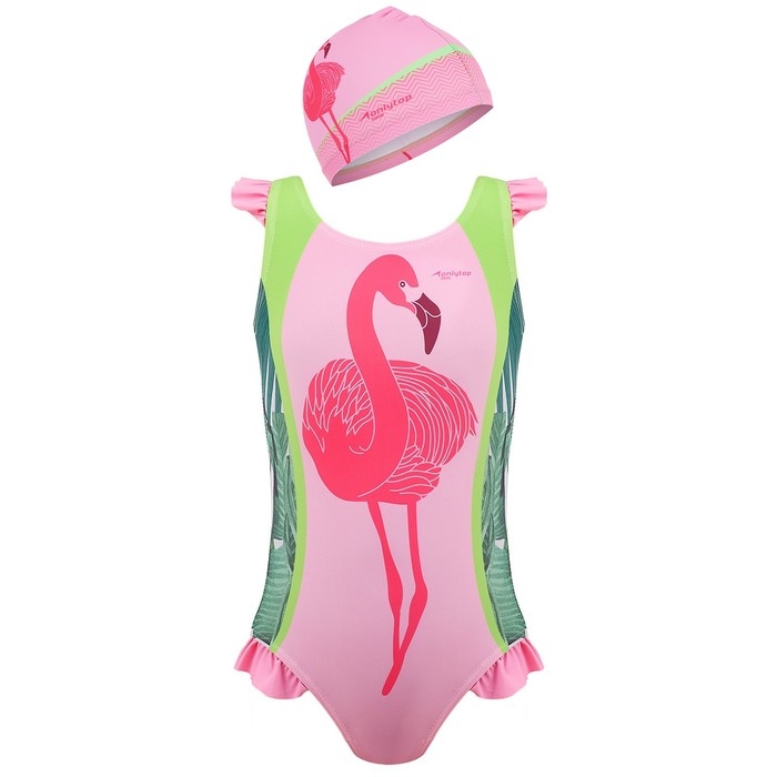 Купальник для девочек + шапочка ONLYTOP, р. 30, рост 116 см, обхват 46-52 см Купальник для девочек + шапочка ONLYTOP, р. 30, рост 116 см, обхват 46-52 см