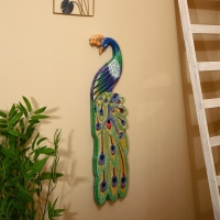 Панно настенное "Павлин" албезия 100 см