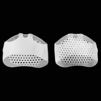 Полустельки для обуви, на манжете, дышащие, силиконовые, 5.5&times;7 см, пара, белые