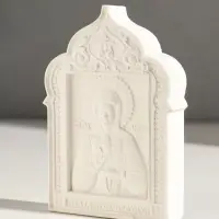 Икона "Святая Матрона" с подвесом размер 12х8х2 см, гипс