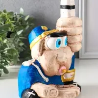 Копилка для денег &laquo;Добрый гаишник&raquo;, гипс, 22.5&times;18&times;15 см