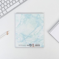 Тетрадь предметная 48 листов, А5, МРАМОР, со справ. мат. &laquo;1 сентября: Химия&raquo;, обложка мелованный картон 230 гр внутренний блок в клетку белизна 96%