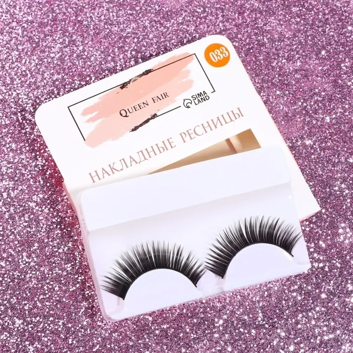 Ресницы накладные &laquo;Взгляд&raquo;, 11 мм, без клея, эффект МИКС