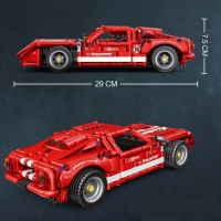 Конструктор Техно &laquo;Красная молния&raquo;, инерционный механизм, 814 деталей