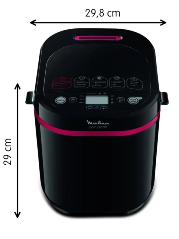 Хлебопечка Pain & Plaisir OW220830, черный, 720 Вт