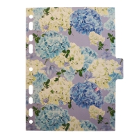 Разделитель листов A5 (210 x 165 мм) цветовой, 5 листов, "deVENTE. Bloom Garden" ламинированный мелованный картон 210 гр, с рисунком, индивидуальная упаковка