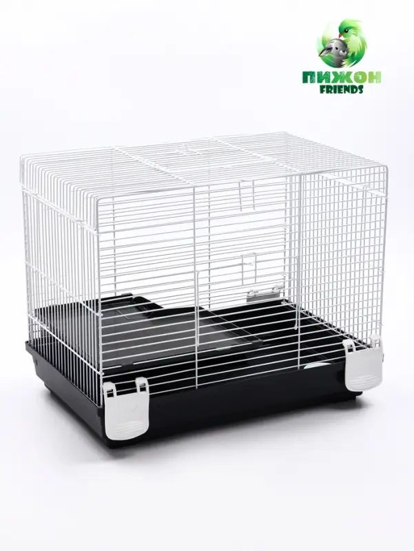 Клетка усиленная для хомяков и крыс 47 х 29 х 37 см, серая