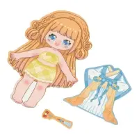 Магнитный набор "Принцесса" блестящий