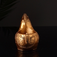 Кашпо "Лошадка с орнаментом" 8х9х6 см, бронза