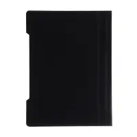 Папка - скоросшиватель Calligrata, А4,160 мкм, чёрная, прозрачный верх