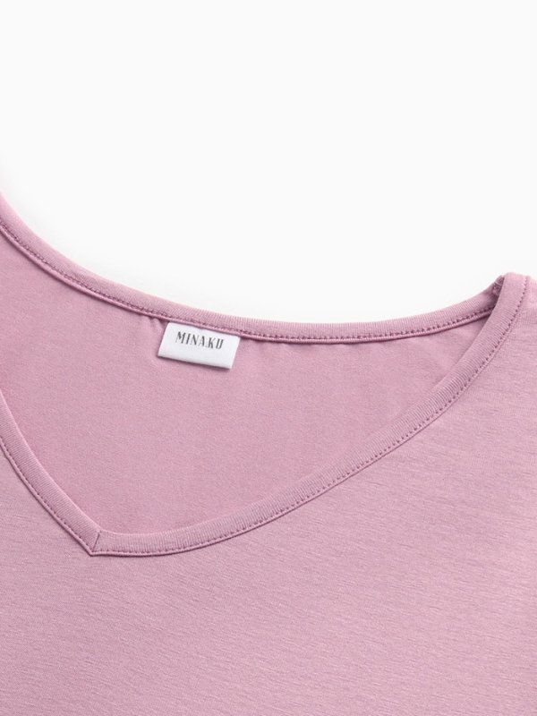 Сорочка женская (миди) MINAKU: Home collection цвет розовый, размер 48