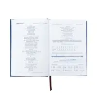 Ежедневник недатир А5 160л вивелла, синий