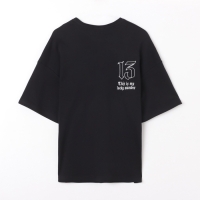 Футболка женская MIST Lucky р. S-M, черный Футболка женская MIST Lucky р. S-M, черный