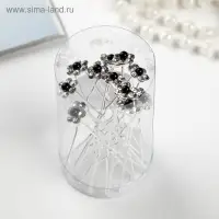 Шпилька для волос &laquo;Циненария&raquo;, серебро