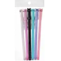 Ручка гелевая-прикол Котик МИКС