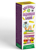 Падающая башня дженга &laquo;Викторина&raquo;, 54 бруска, 7+