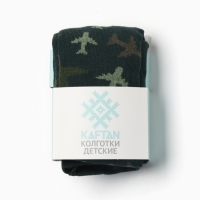 Колготки детские KAFTAN "Самолёты" 116-122 см, зелёный Колготки детские KAFTAN "Самолёты" 116-122 см, зелёный