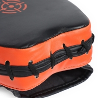 Лапы боксерские мини (тактические) FIGHT EMPIRE, PUNCH, чёрно-оранжевые, пара