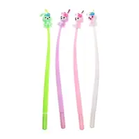 Ручка - прикол гелевая &laquo;Зайчик&raquo;, синий стержень, МИКС