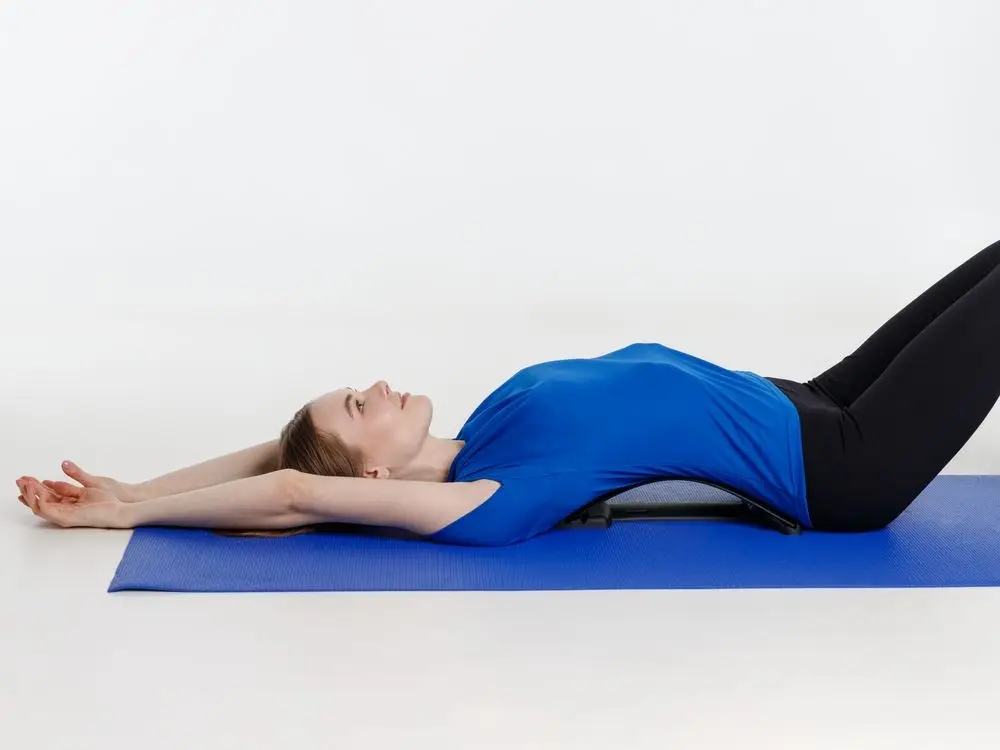 Тренажер-массажер Arco, черный с синим Тренажер-массажер Arco, черный с синим