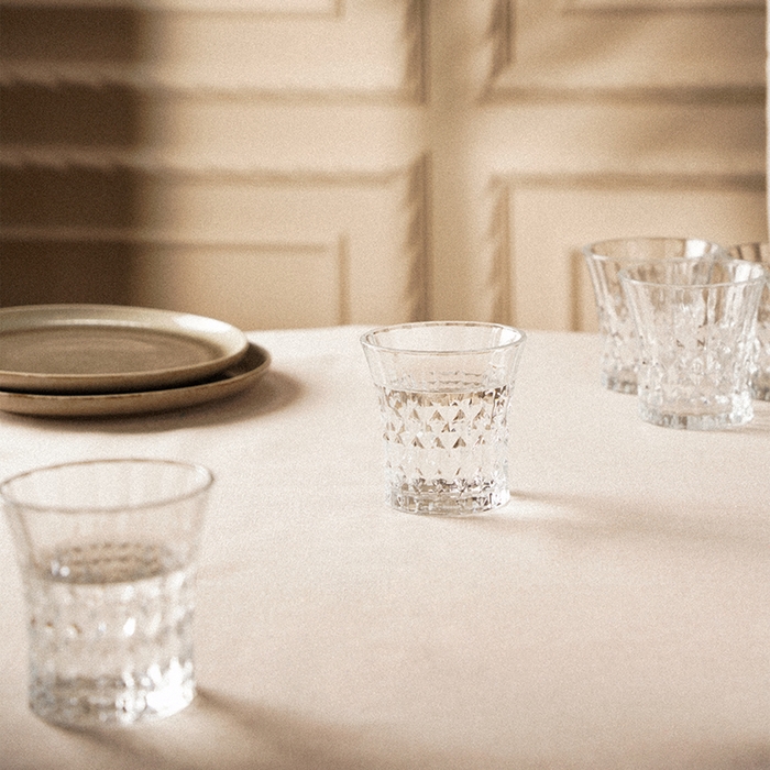 Набор стаканов стеклянный SL Home &laquo;Винтаж&raquo;, 260 мл, 8,2&times;8,5 см, цвет прозрачный