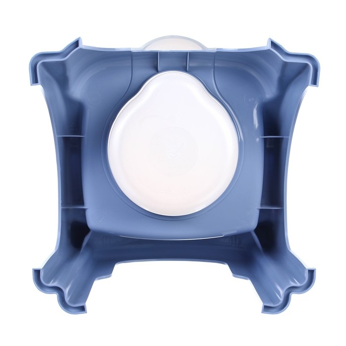 Горшок детский «Утенок» голубовато-серый/ белый 310х295х280мм Горшок детский «Утенок» голубовато-серый/ белый 310х295х280мм