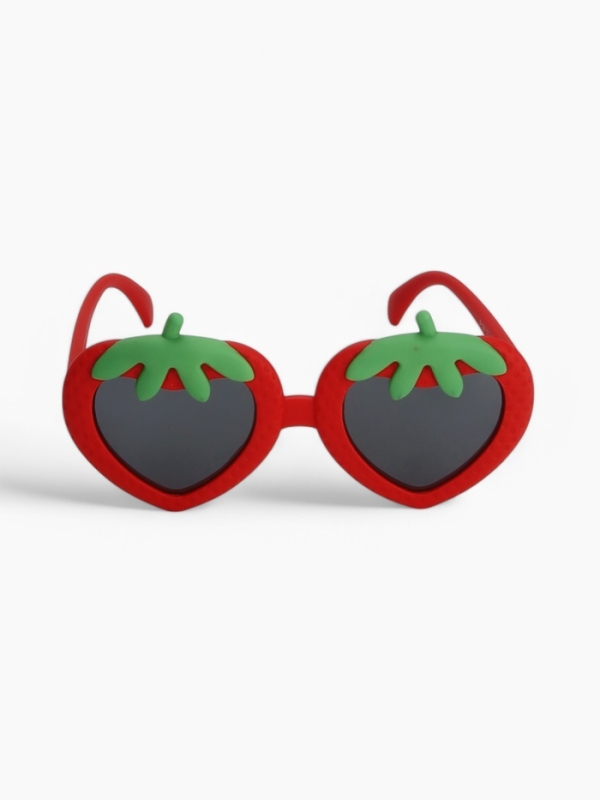 Очки поляризационные детские "Клубничка", ширина 12.5 см, дужка 13 см