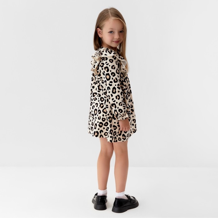 Платье детское с рюшами KAFTAN Платье детское с рюшами KAFTAN "Trendy" р.28 (86-92)