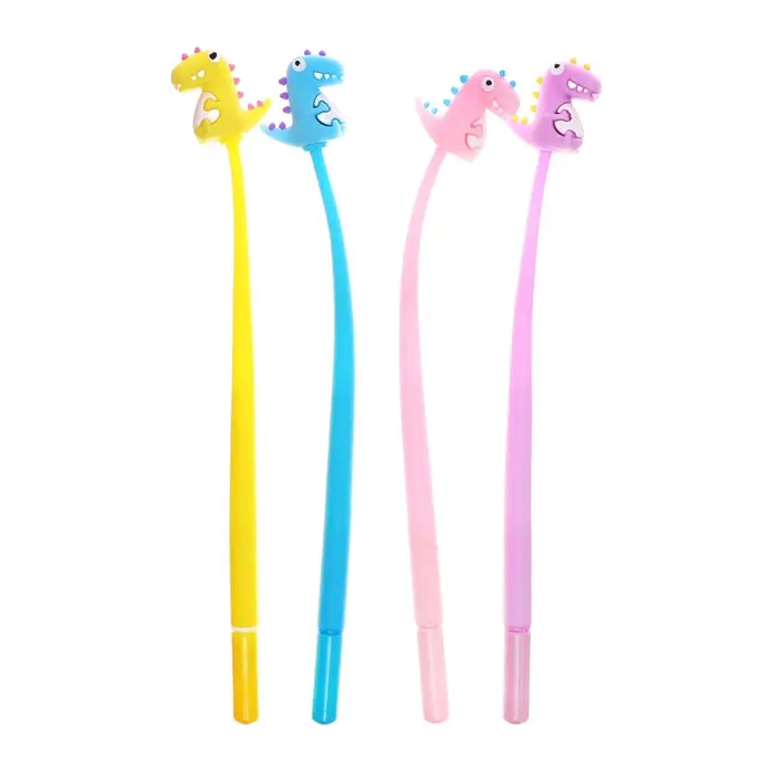 Ручка - прикол гелевая &laquo;Дино&raquo;, синий стержень, МИКС