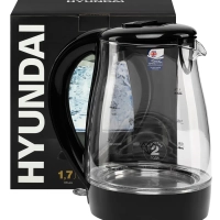 Чайник HYK-G2011 1.7л. 2200Вт черный