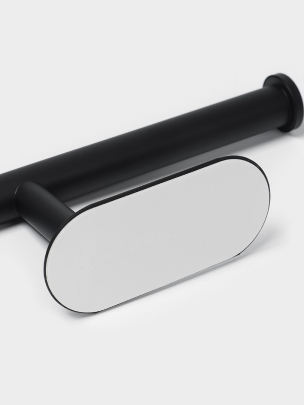 Набор для ванной комнаты, 3 предметов, цвет черный