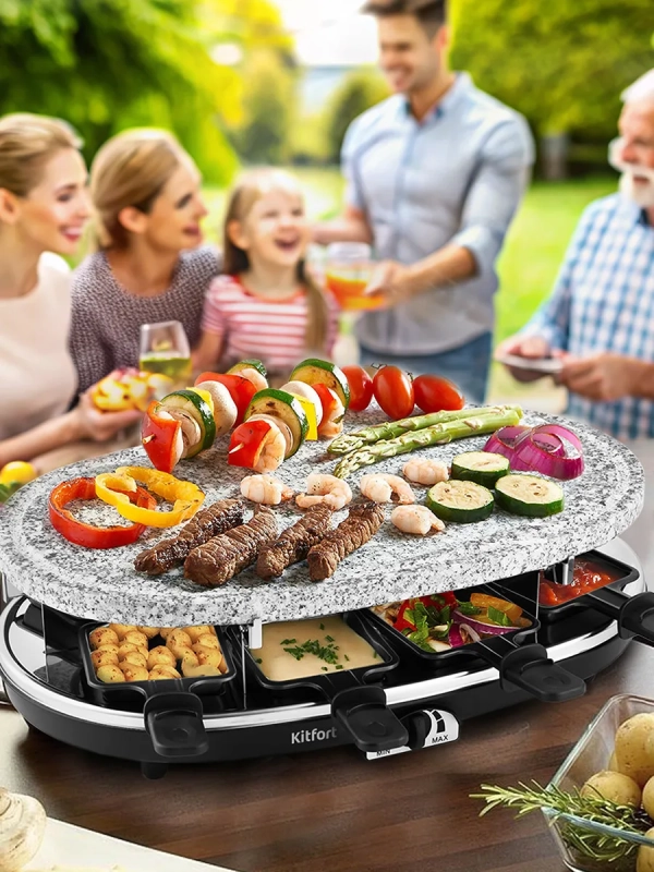 Раклетница - гриль КТ-1651 - 1500 Вт