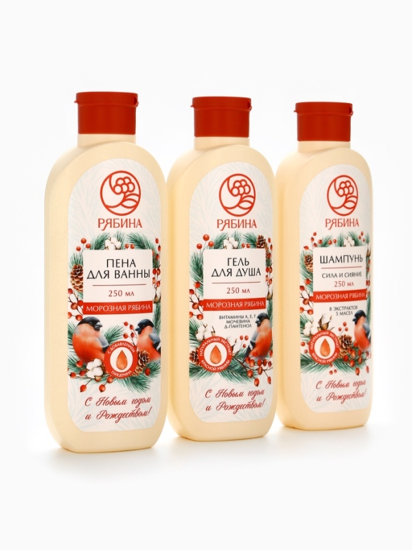 Ural Lab Рябина Пена для ванны, 250 мл, морозная рябина Ural Lab Рябина Пена для ванны, 250 мл, морозная рябина