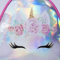 Рюкзак детский для девочки «Единорог», отдел на молнии, цвет розовый Рюкзак детский для девочки «Единорог», отдел на молнии, цвет розовый