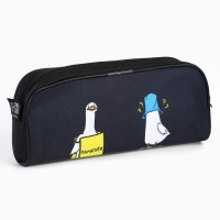 Пенал школьный текстильный &laquo;Чилим&raquo; Чайка, 20&times;8&times;4 см