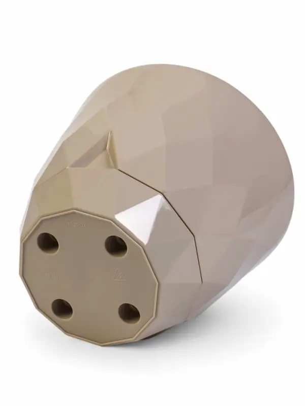 Горшок для цветов "Laurel" D-27,7 см, 9,3 л с поддоном, бежевый