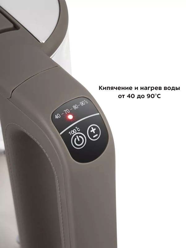 Чайник электрический стеклянный с подсветкой КТ-6664 - 1.7 л