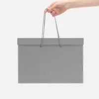 Коробка Handgrip, горизонтальная, серая