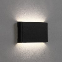 Светильник фасадный &laquo;Гловер&raquo;, FSD-030, 10 Вт, 4000К, IP65, 220 В, пластик, черный