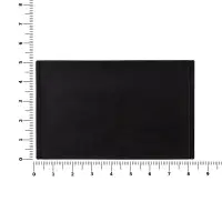 Лейбл из ПВХ Dzeta, ХL, черный