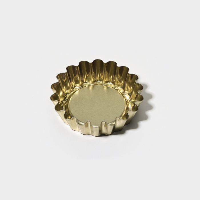 Форма для выпечки булок , d=10&times;8,4 см, h=3 см, антипригарное покрытие