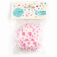 Тарталетки бумажные «Сердечки», 50 шт. Тарталетки бумажные «Сердечки», 50 шт.