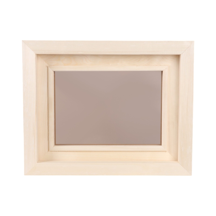 Окно, 40&times;50см, двойное стекло ЛИПА, бронза