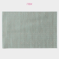 Салфетки сервировочные на стол Доляна &laquo;Энн&raquo;, 4 шт, 30&times;45 см, цвет серо-голубой